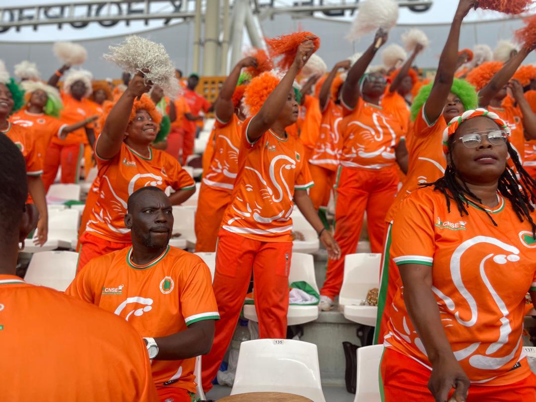Supporters de la Côte d'Ivoire